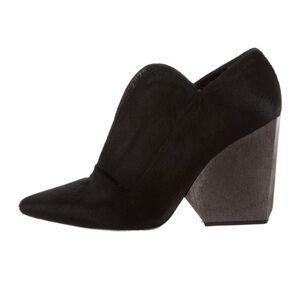 Raoul Black Pony Hair Ankle Booties